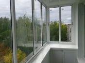 Пример остекления балкона раздвижными окнами